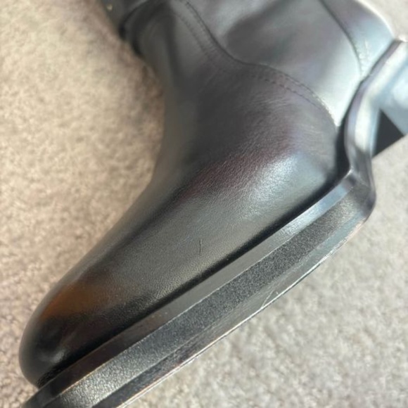 AllSaints Carla Stud Strap Ankle Boots - Picture 5 of 5